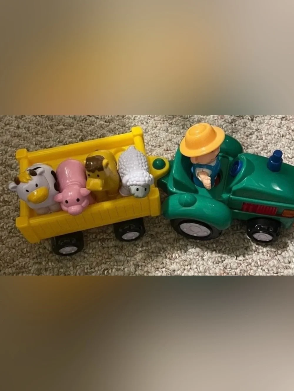 Tractor Toy with Farm Animals